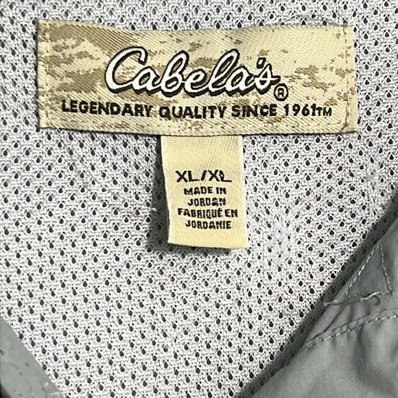 Cabela’s Men’s Guidewear Outdoor Fishing Shirt. Mint Green Size XL - Picture 5 of 6